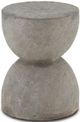 Currey & Company Bosco Portland Faux Bois Accent Table-0
