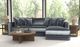 Jackson Furniture Remington 3-Piece Slate Right Arm Facing Sectional and Chaise-1