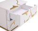 VIG Furniture Modrest Aspen Gold/White Nightstand-2