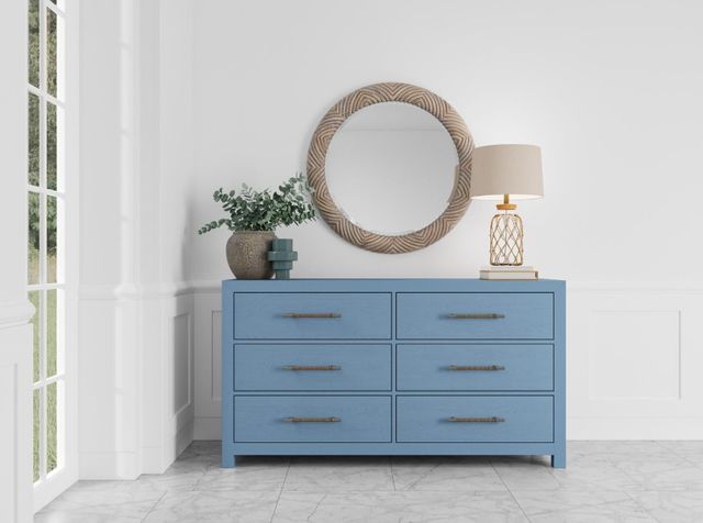 Riverside Furniture Rosalie Cabana Blue Dresser-1