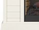 Legends Home Washington Barnwood/Jasmine White Fireplace Mantel-4