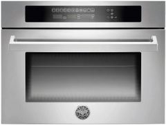 Bertazzoni Professional Series 1.34 Cu. Ft Stainless Steel Electric Built in Oven/Microwave Combo