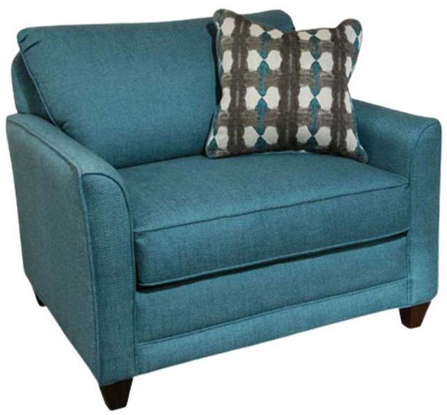 Marshfield Furniture Simply Yours Blue/Green Chair and a Half-0