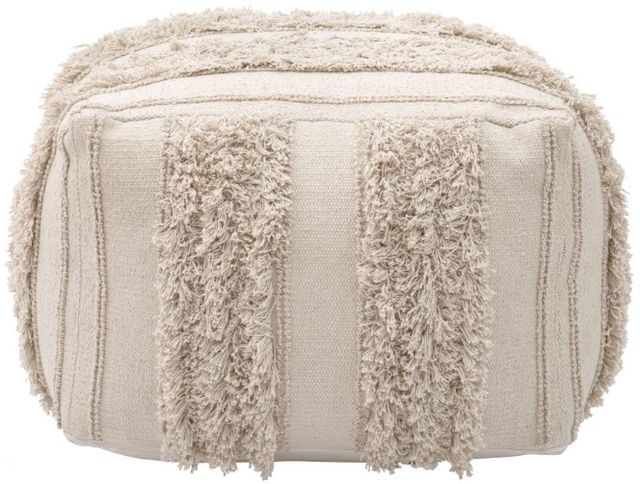 Zuo® Modern Peru Beige Ottoman-1