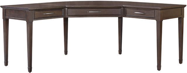 Parker House® Shoreham Medium Roast Boomerang Desk-1