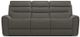 La-Z-Boy® Soren Pewter Leather Power Reclining Sofa-1