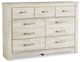 Signature Design by Ashley® Bellaby 3-Piece Whitewash King Bedroom Set-2