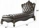 ACME Furniture Versailles Antique Platinum/Silver Chaise-2