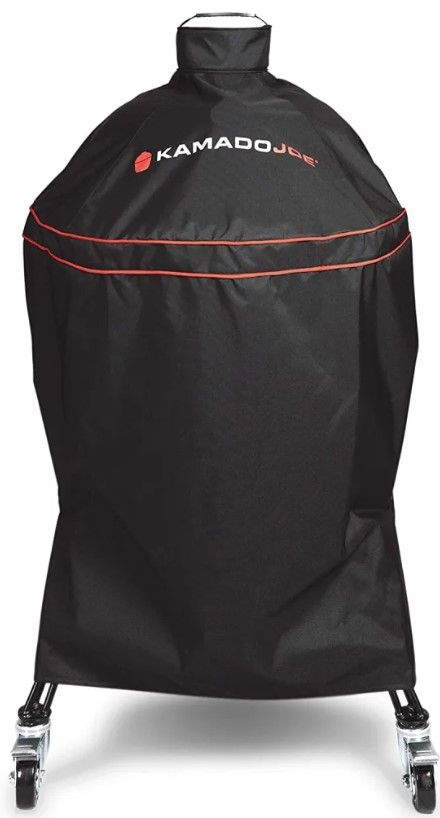 Kamado Joe® Big Joe® 18" Red Freestanding Charcoal Grill-2