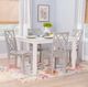 Powell® Maui 5-Piece Gray/White Dining Set-4