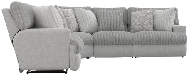 Catnapper® Abraxas 5-Piece Moonstruck Curved Manual Reclining Sectional-2
