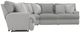 Catnapper® Abraxas 5-Piece Moonstruck Curved Manual Reclining Sectional-1