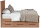 Intercon Oak Park Taupe 9-Drawer King Panel Storage Bed-3