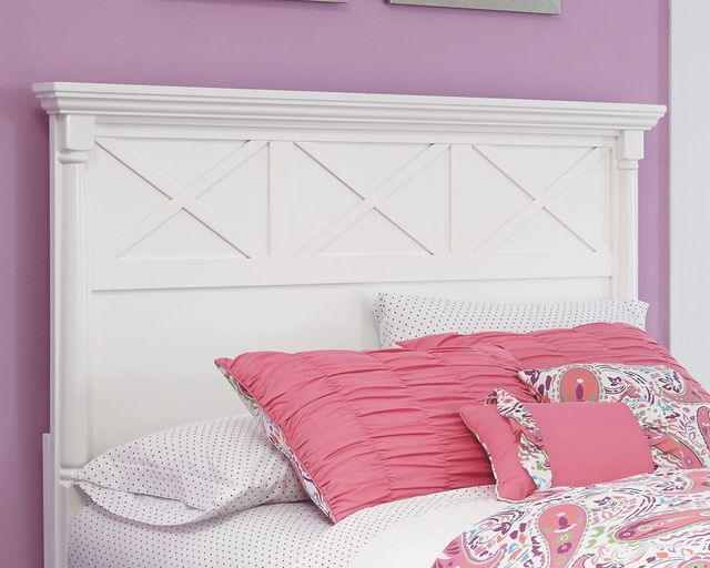 Signature Design by Ashley® Kaslyn White Full Panel Headboard-0
