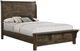 New Classic® Home Furnishings Blue Ridge 4-Piece Rustic Gray Queen Panel Bedroom Set-2