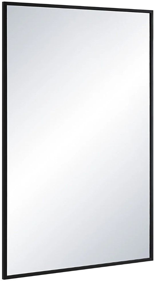 Renwil® Gasel Matte Black Accent Mirror-2