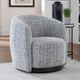 Parker House® Tatum Nightshade Swivel Accent Chair-1