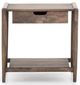 Magnolia Home by Joanna Gaines Carson Brown End Table-1