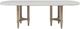 Bernards Citrus Heights Cement/Sand Triad Double Pedestal Dining Table-2