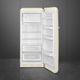 Smeg 50's Style 24'' 9.9 Cu. Ft. Cream Compact Refrigerator-2