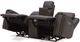 Parker House® Maveric Bette Coffee Power Reclining Console Loveseat with Zero Gravity-2