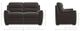 La-Z-Boy® Lenox Brown Leather Loveseat-5