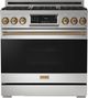 Thor Kitchen® Gordon Ramsay Series 36" Stainless Steel Pro Style Gas Range-0
