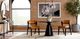 Bassett® Furniture Origins Nichols Fog 52" Round Dining Table-3