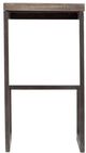Porter International Designs Cube Gray Bar Stool-1