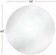 Bassett Mirror Eltham White Wall Accent Mirror-3