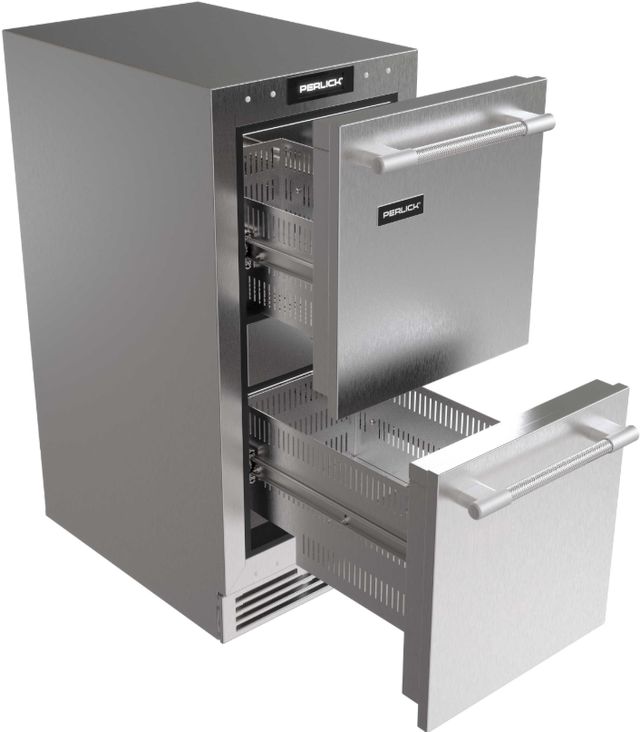 Perlick® G5 Luxe 15" 2.7 Cu. Ft. Panel Ready Built-In Under the Counter Refrigerator-1