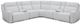 Parker House® Lancaster 7-Piece Fluffy River Rock Power Reclining Sectional-0