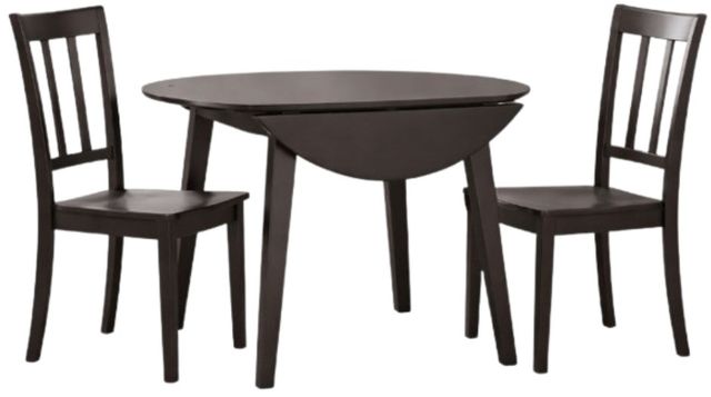 Jofran Inc.Simplicity 3-Piece Espresso Dining Set-0
