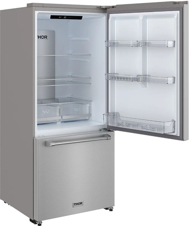 Thor Kitchen 30” 17.9 Cu. Ft. Stainless Steel Bottom Freezer Refrigerator-4