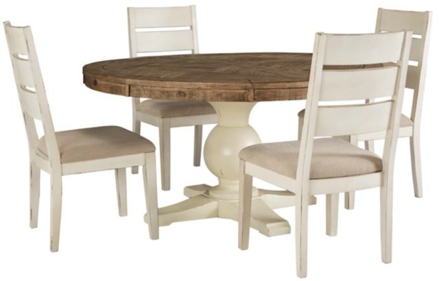 Signature Design by Ashley® Grindleburg 5-Piece Light Brown Dining Set-0
