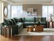 Benchcraft® Carriage View 3-Piece Jade L-Shape Sectional-2