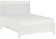 Homelegance® Kerren White King Upholstered Panel Bed-0