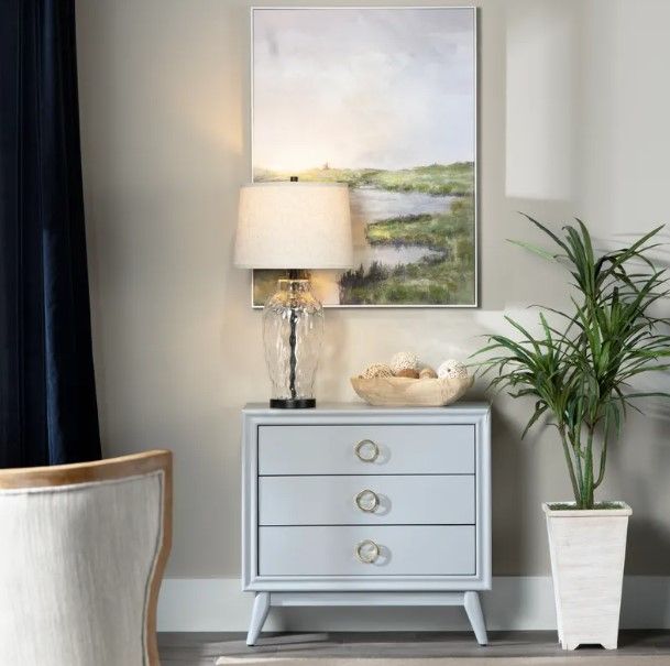 Crestview Collection Oslo Gray Chest-1