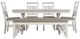 Powell® Turino 6-Piece Beige/Smokey White Dining Set-3