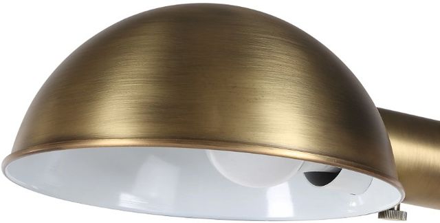 Renwil® Cos Dark Antique Brushed Brass Floor Lamp-2