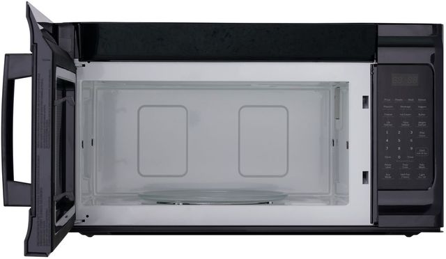 GE 30" 1.8 Cu. Ft. Black Over the Range Microwave-1