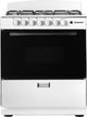 Element® 30” White Freestanding Gas Range-0