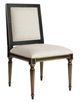 Century® Barrington Antique Black/Natural Dining Side Chair-0