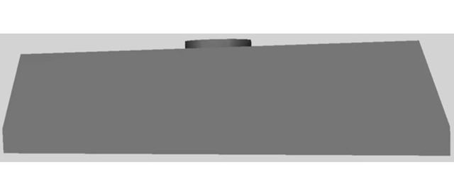 Vent-A-Hood® 54" Gunsmoke Wall Mounted Liner Insert-3