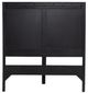Four Hands Sydney Black Wash Twin Panel Bed-2