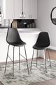 Signature Design by Ashley® Forestead Black Tall Bar Stool-5