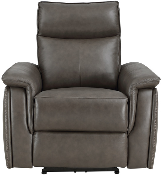 Homelegance® Maroni Brown Power Recliner with Power Headrest-3