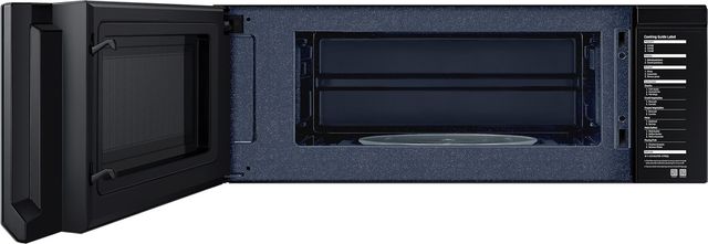 Samsung Bespoke 1.1 Cu. Ft. White Glass Over The Range Microwave-3