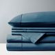 Olliix by Madison Park 6 Piece Teal King 800 Thread Count Cotton Rich Sateen Sheet Set-3