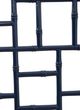 Furniture Classics Chippendale Dark Blue Square Back Chair-4
